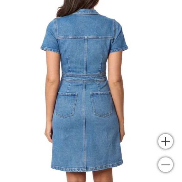 New Draper James Women's blue Denim Dress 6 8 12 16 - Picture 2 of 16